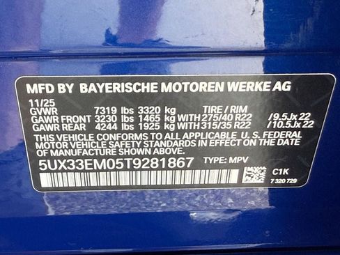 Certified 2026 BMW X7 M60i AWD/4WD image 24