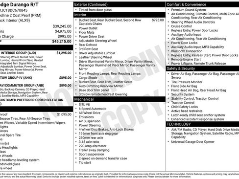 Used 2013 Dodge Durango R/T w/ Leather Interior Group image 2