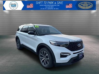 Certified 2022 Ford Explorer ST-Line w/ Class IV Trailer Tow Package
