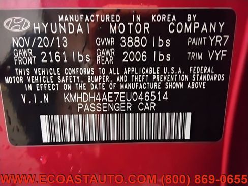 Used 2014 Hyundai Elantra SE w/ Option Group 02 image 22