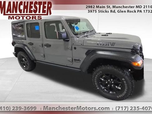 Used 2022 Jeep Wrangler Unlimited Sport image 1