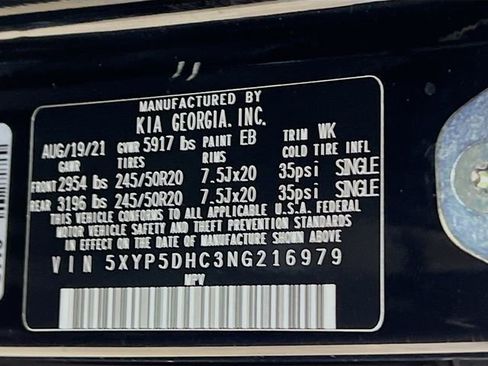 Certified 2022 Kia Telluride SX w/ SX Prestige Package image 36