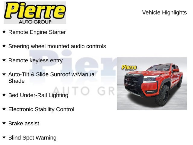 Used 2025 Nissan Frontier PRO-4X w/ Pro Premium Package AWD/4WD image 13