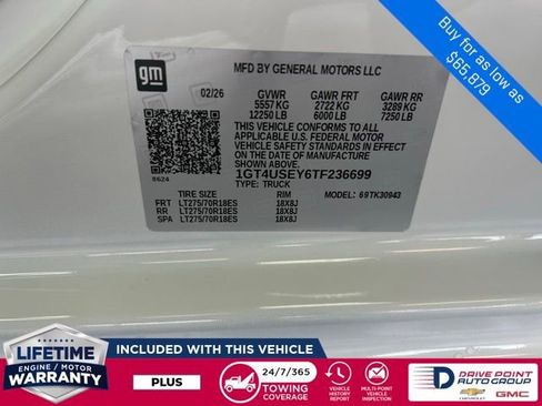 New 2026 GMC Sierra 3500 Pro AWD/4WD image 20