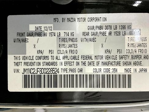 Used 2013 MAZDA MX-5 Miata Sport image 16