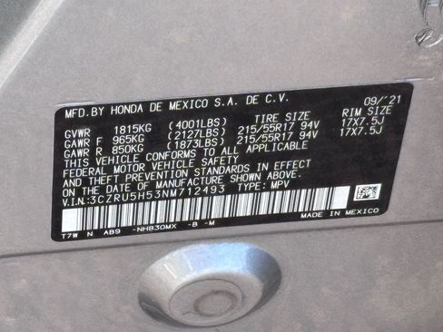 Certified 2022 Honda HR-V EX image 32