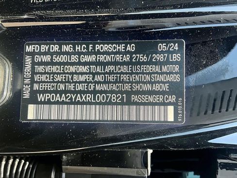 Used 2024 Porsche Panamera 4 AWD/4WD image 37