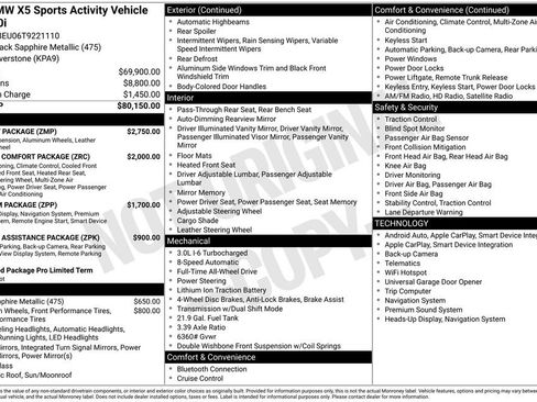 New 2026 BMW X5 xDrive40i w/ M Sport Package AWD/4WD image 2