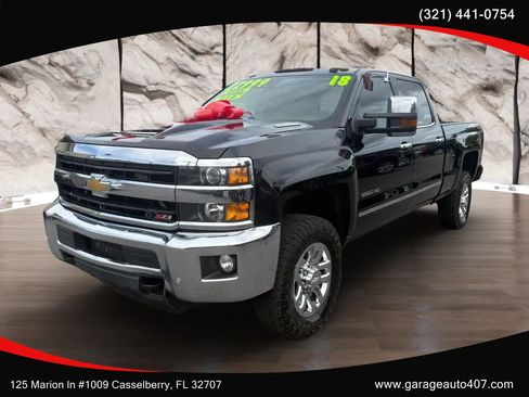 Used 2018 Chevrolet Silverado 3500 LTZ w/ Duramax Plus Package AWD/4WD image 3