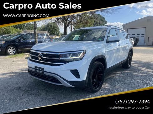 Used 2021 Volkswagen Atlas SE image 1