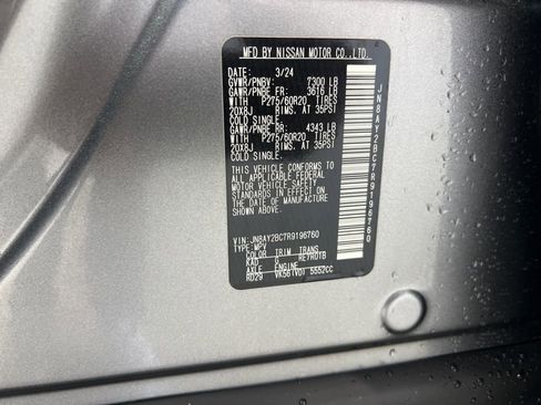 Used 2024 Nissan Armada SL w/ Cargo Package image 32