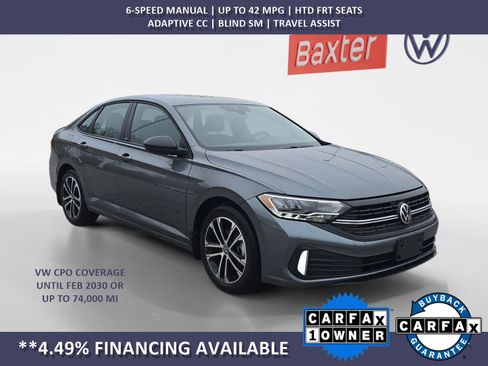Certified 2024 Volkswagen Jetta Sport image 1