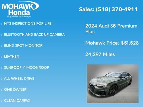 Used 2024 Audi S5 Premium Plus AWD/4WD image 3