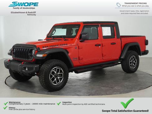 Used 2025 Jeep Gladiator Rubicon AWD/4WD image 7
