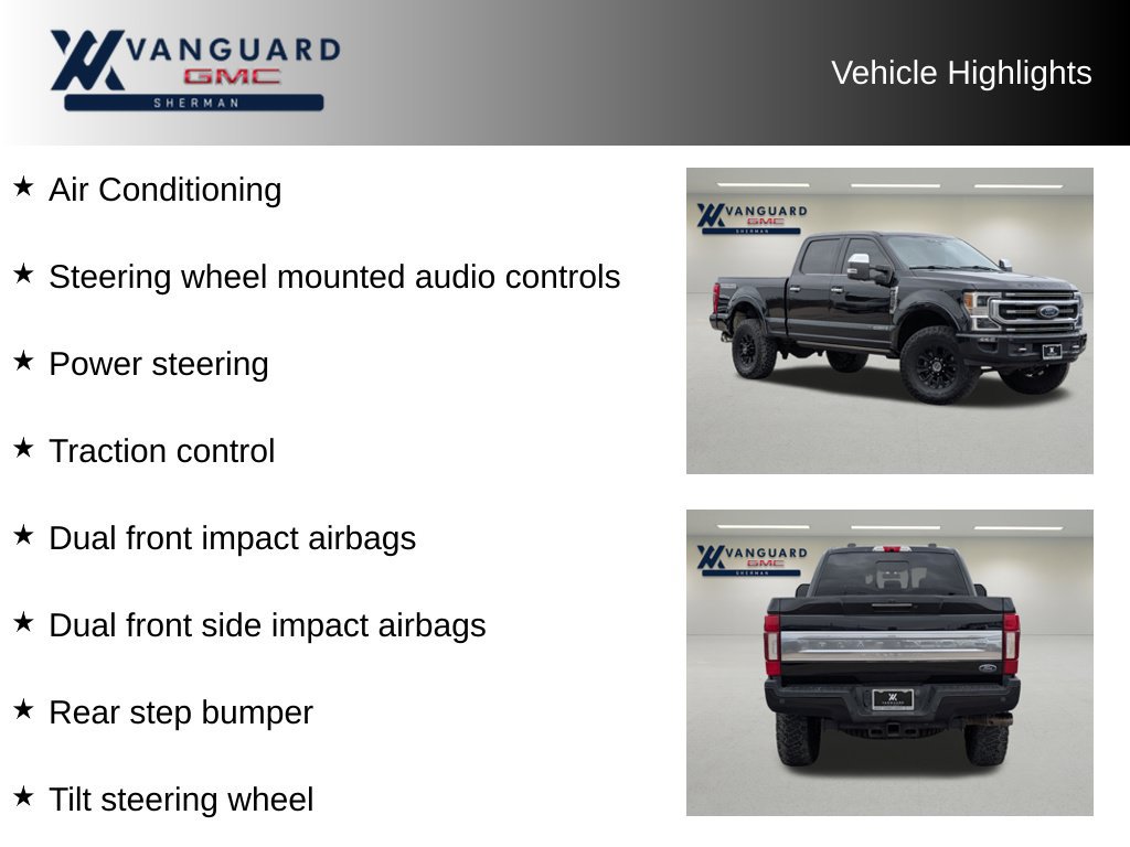 Used 2020 Ford F350 Platinum w/ Tremor Off-Road Package AWD/4WD image 10