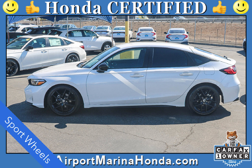 Certified 2025 Honda Civic Sport image 3