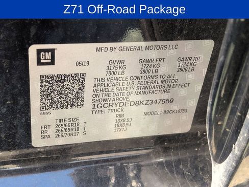 Used 2019 Chevrolet Silverado 1500 LT w/ All-Star Edition image 11