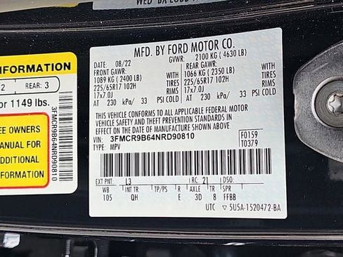 Used 2022 Ford Bronco Sport Big Bend image 46