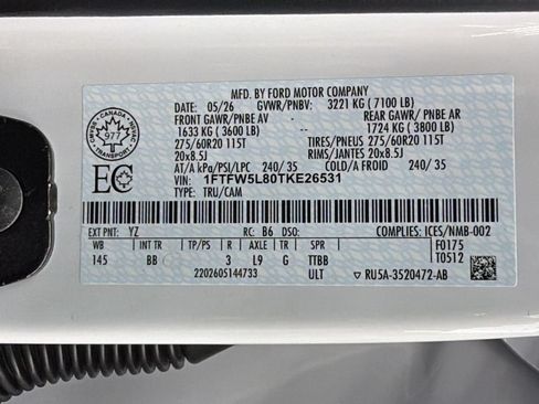 Used 2026 Ford F150 Lariat AWD/4WD image 42