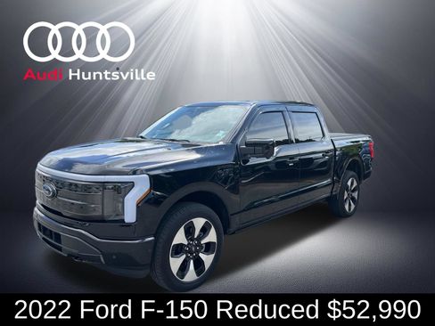 Used 2022 Ford F150 Lightning Platinum AWD/4WD image 1