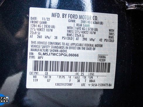 Used 2023 Lincoln Aviator Reserve w/ Equipment Group 201A RWD image 30