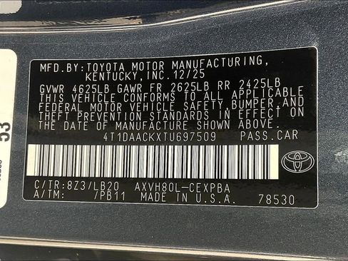 Used 2026 Toyota Camry XSE w/ Premium Plus Package image 37