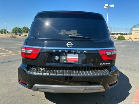Certified 2021 Nissan Armada Platinum w/ Captain's Chairs Package RWD image 5