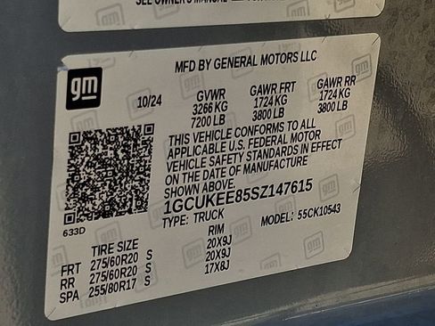 Certified 2025 Chevrolet Silverado 1500 RST AWD/4WD image 29