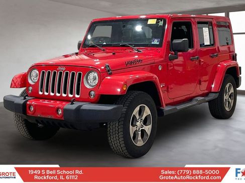 Used 2017 Jeep Wrangler Unlimited Sahara image 1