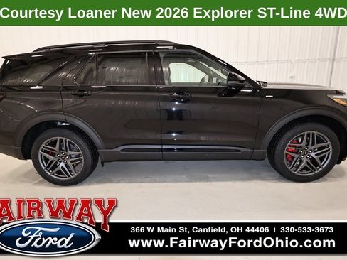 New 2026 Ford Explorer ST-Line w/ ST-Line Street Pack AWD/4WD image 1