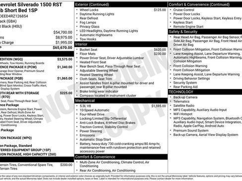 Certified 2024 Chevrolet Silverado 1500 RST w/ Redline Edition AWD/4WD image 2