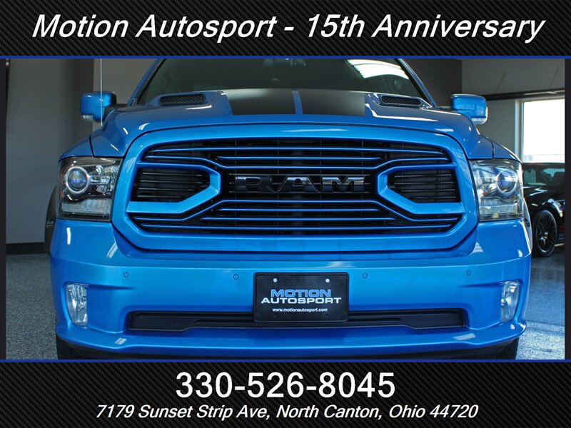 Used 2018 RAM 1500 Sport w/ Hydro Blue Sport Package AWD/4WD image 3