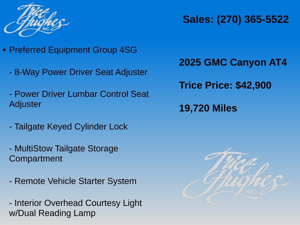 Used 2025 GMC Canyon AT4 AWD/4WD image 7
