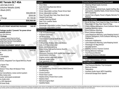 Used 2021 GMC Terrain SLT image 39