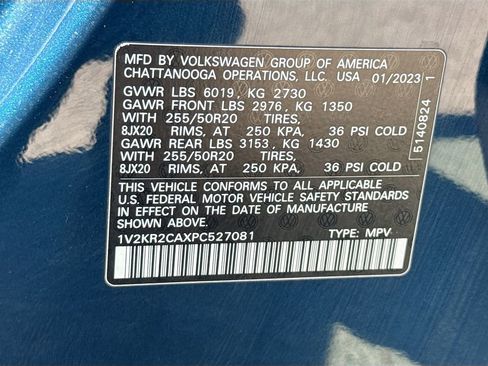 Used 2023 Volkswagen Atlas SE w/ Panoramic Sunroof Package image 33