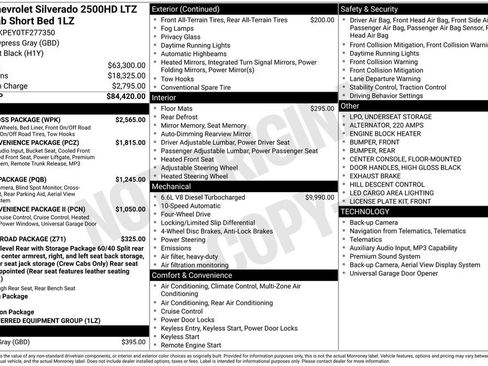 New 2026 Chevrolet Silverado 2500 LTZ w/ Trail Boss Package AWD/4WD image 17