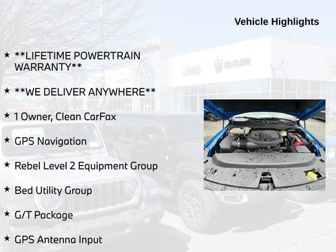 Used 2026 RAM 1500 Rebel w/ G/T Package AWD/4WD image 5