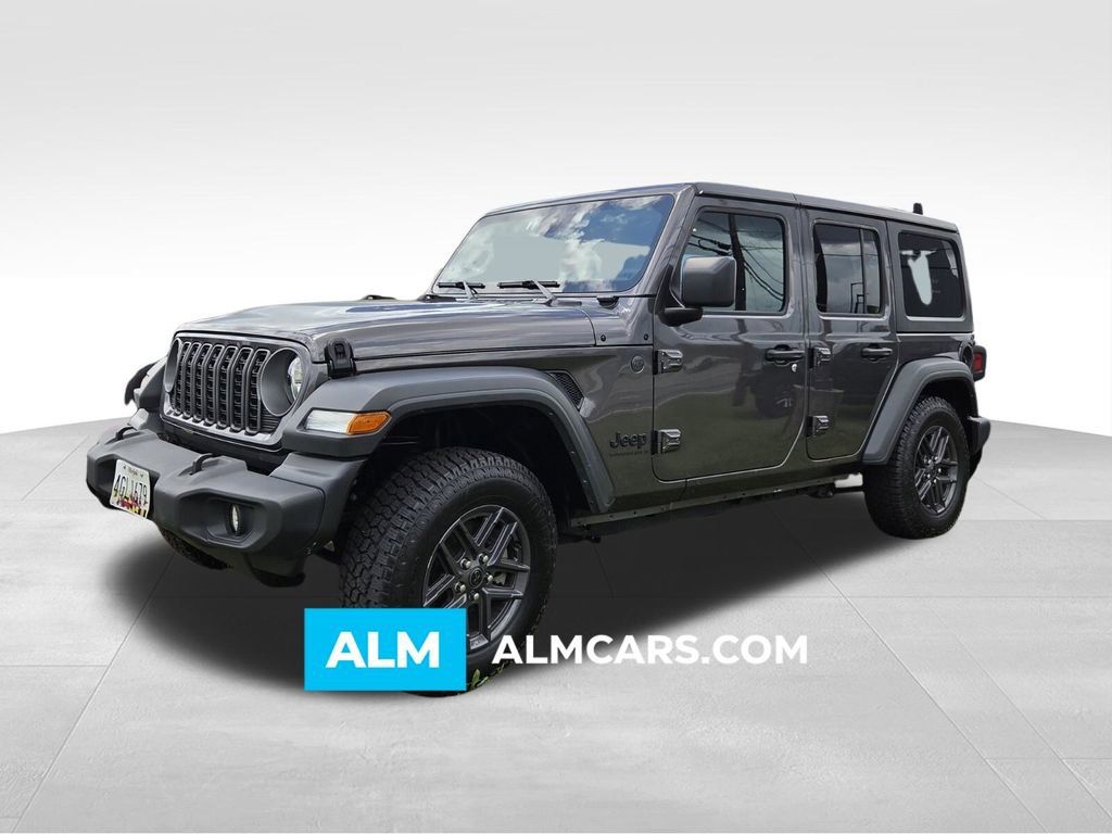 Used 2025 Jeep Wrangler Unlimited Sport AWD/4WD image 1