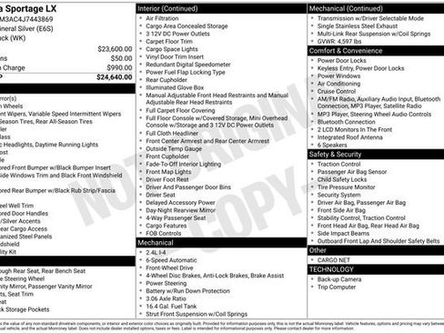 Used 2018 Kia Sportage LX image 29