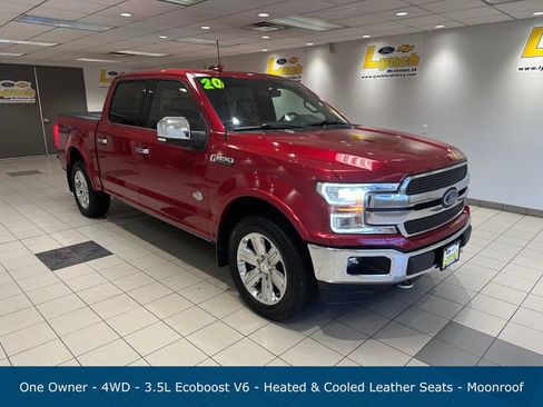 Used 2020 Ford F150 King Ranch w/ Equipment Group 601A Luxury AWD/4WD image 1