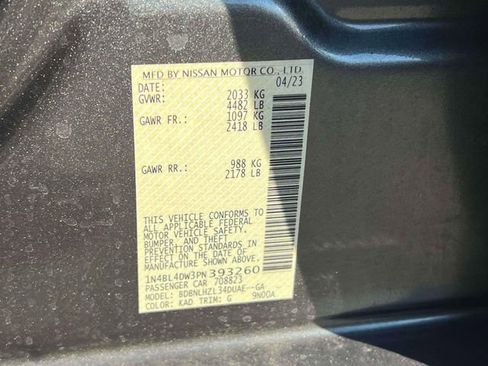 Used 2023 Nissan Altima 2.5 SV w/ SV Premium Package image 19