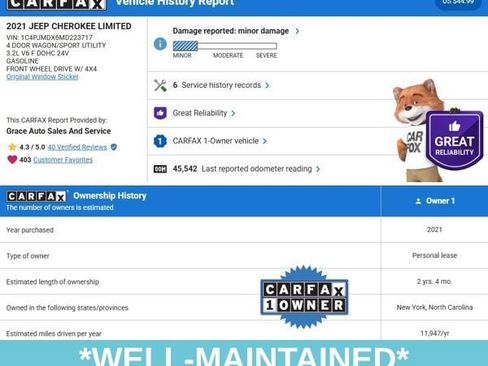 Used 2021 Jeep Cherokee Limited w/ Mopar Interior Package image 4