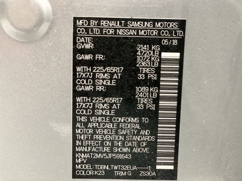 Used 2018 Nissan Rogue SV w/ Premium Package image 23