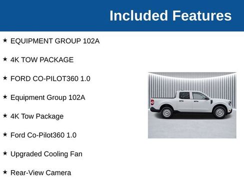 New 2025 Ford Maverick XL w/ 4K Tow Package AWD/4WD image 4