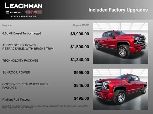 Certified 2025 Chevrolet Silverado 2500 High Country w/ Technology Package image 11