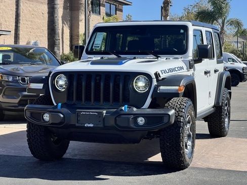 Used 2022 Jeep Wrangler Unlimited Rubicon 4xe w/ Cold Weather Group image 7