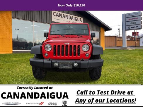 Used 2017 Jeep Wrangler Unlimited Sport w/ Quick Order Package 24S AWD/4WD image 7