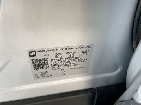 Used 2022 Chevrolet Equinox LT AWD/4WD image 27