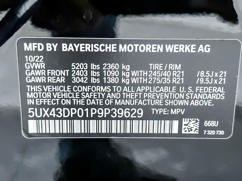 Used 2023 BMW X3 sDrive30i w/ Convenience Package image 30
