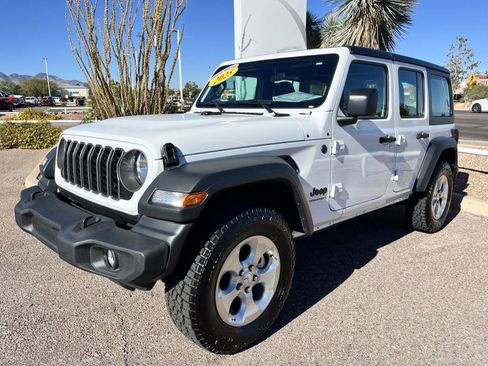 Used 2025 Jeep Wrangler Sport image 1